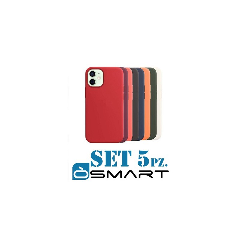 COVER PROTEZIONE APPLE IPHONE 11 PRO MAX - TPU (SET 5 PZ.)