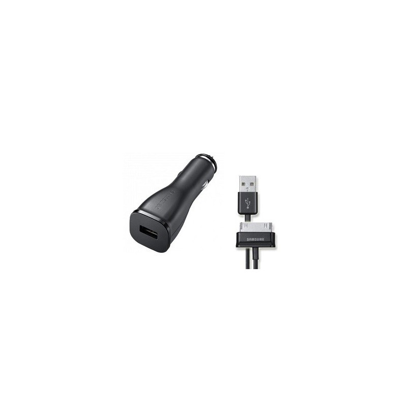 CARICABATTERIE DA AUTO SAMSUNG 30 PIN NERO (ECA-P10CBE)