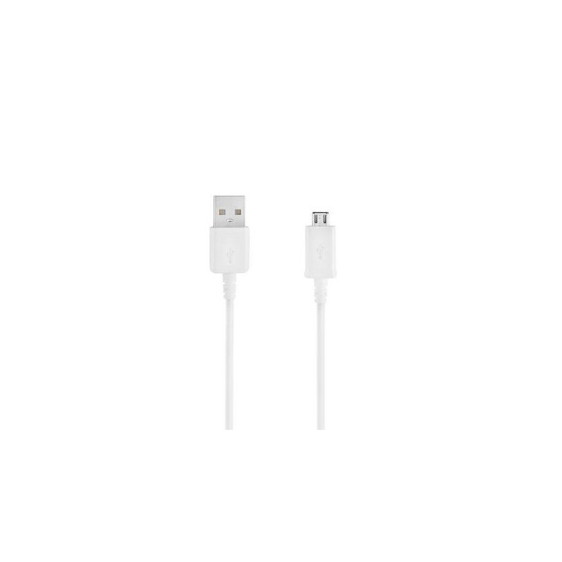 CAVO SAMSUNG MICRO USB / USB 0.8MT BIANCO