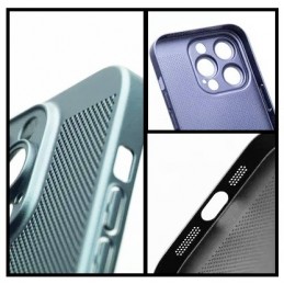 COVER PROTEZIONE APPLE IPHONE 15 PLUS - TRASPIRANTE TPU NERO (CON PROTEZIONE FOTOCAMERA)