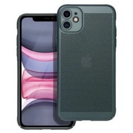 COVER PROTEZIONE APPLE IPHONE 15 PRO MAX - TRASPIRANTE TPU VERDE (CON PROTEZIONE FOTOCAMERA)