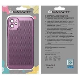 COVER PROTEZIONE APPLE IPHONE 15 PRO - TRASPIRANTE TPU VIOLA (CON PROTEZIONE FOTOCAMERA)