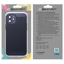 COVER PROTEZIONE APPLE IPHONE 15 - TRASPIRANTE TPU BLU (CON PROTEZIONE FOTOCAMERA)