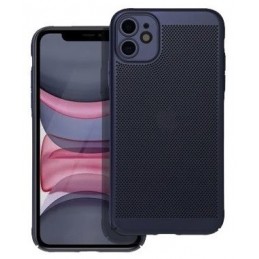 COVER PROTEZIONE APPLE IPHONE 14 PRO MAX - TRASPIRANTE TPU BLU (CON PROTEZIONE FOTOCAMERA)