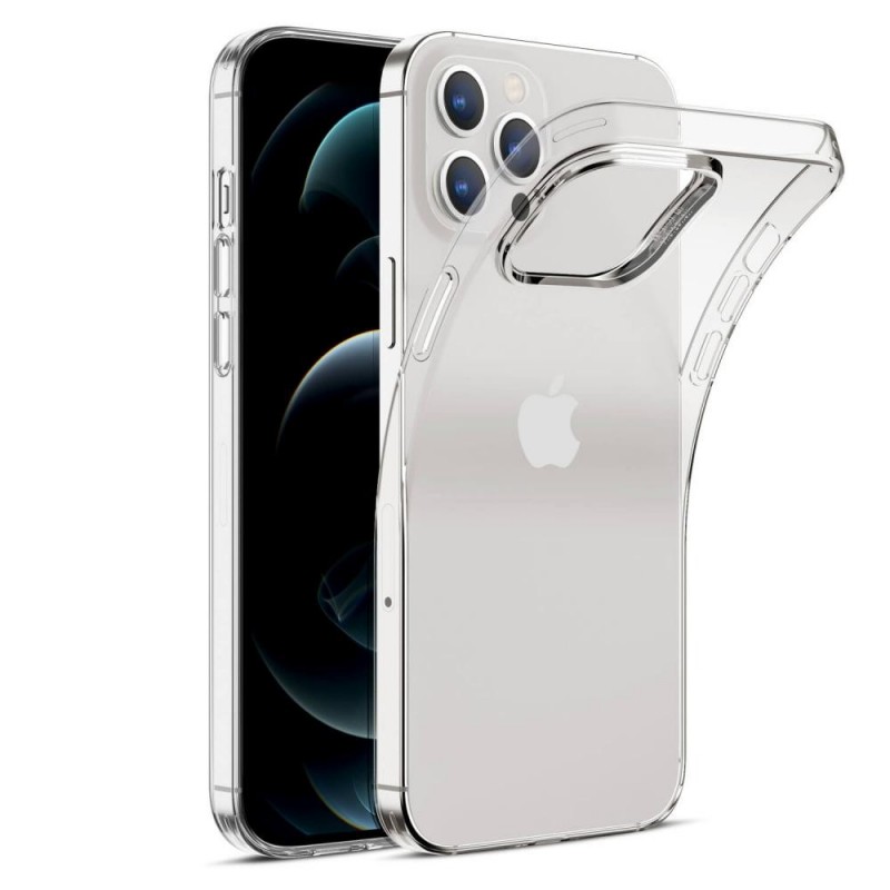 COVER PROTEZIONE APPLE IPHONE 12 - TPU TRASPARENTE