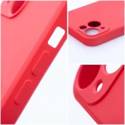 COVER PROTEZIONE APPLE IPHONE 11 PRO MAX - SILICONE ROSSO (CON PROTEZIONE FOTOCAMERA)