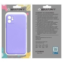 COVER PROTEZIONE APPLE IPHONE 11 PRO MAX - SILICONE LAVANDA (CON PROTEZIONE FOTOCAMERA)