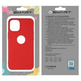 COVER PROTEZIONE APPLE IPHONE 11 - SOFT SILICONE ROSSO (CON FORO PER IL LOGO)