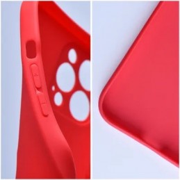 COVER PROTEZIONE APPLE IPHONE 11 - SOFT SILICONE ROSSO (CON FORO PER IL LOGO)