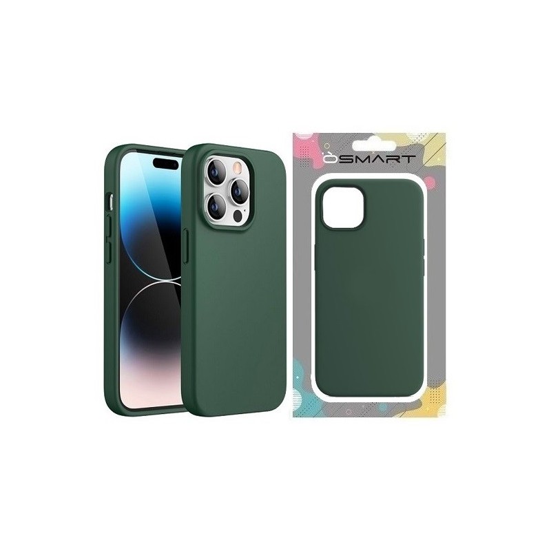 COVER PROTEZIONE APPLE IPHONE 12 / 12 PRO - SILICONE VERDE MILITARE