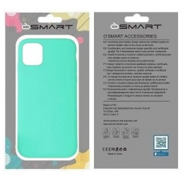 COVER PROTEZIONE APPLE IPHONE 12 / 12 PRO - SILICONE VERDE MENTA