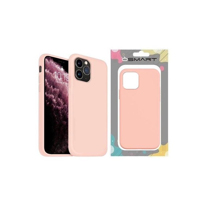 COVER PROTEZIONE APPLE IPHONE 12 / 12 PRO - SILICONE ROSA