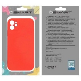 COVER PROTEZIONE APPLE IPHONE 13 - MAGSAFE SILICONE ROSSO (CON PROTEZIONE FOTOCAMERA)