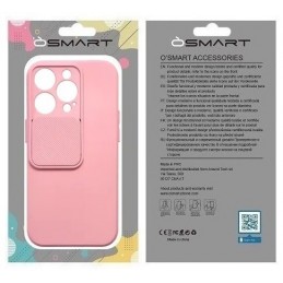 COVER PROTEZIONE APPLE IPHONE 12 PRO MAX - SLIDE SILICONE ROSA