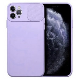 COVER PROTEZIONE APPLE IPHONE 11 PRO - SLIDE SILICONE LAVANDA