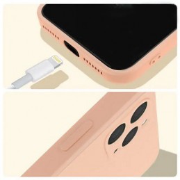 COVER PROTEZIONE APPLE IPHONE 15 - MAGSAFE SILICONE ROSA (CON PROTEZIONE FOTOCAMERA)