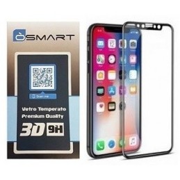 VETRO TEMPERATO APPLE IPHONE X / XS / 11 PRO - 3D BORDINO NERO