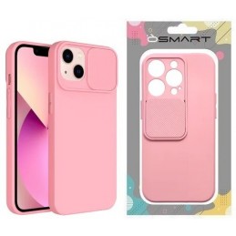 COVER PROTEZIONE APPLE IPHONE 14 PLUS - SLIDE SILICONE ROSA