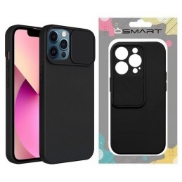 COVER PROTEZIONE APPLE IPHONE XS MAX - SLIDE SILICONE NERO