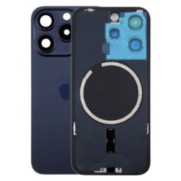 COVER POSTERIORE APPLE IPHONE 15 PRO BLU TITANIUM - FORO GRANDE