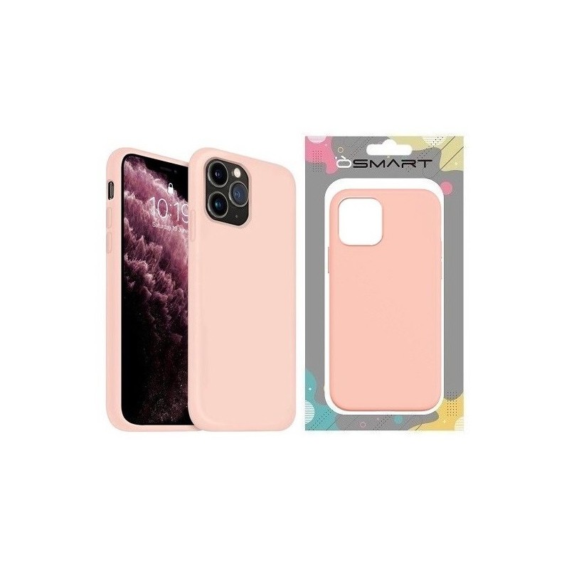 COVER PROTEZIONE APPLE IPHONE 13 PRO MAX - SILICONE ROSA