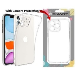 COVER PROTEZIONE APPLE IPHONE X / XS - TPU TRASPARENTE (CON PROTEZIONE FOTOCAMERA)