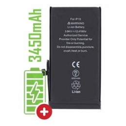 BATTERIA APPLE IPHONE 13 - MAGGIORATA 3450mAh