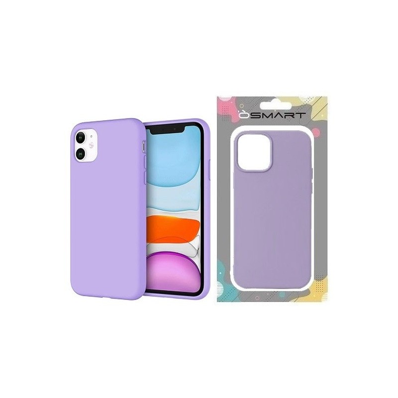 COVER PROTEZIONE APPLE IPHONE 13 - SILICONE LAVANDA