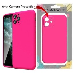 COVER PROTEZIONE APPLE IPHONE 13 - SILICONE FUKSIA (CON PROTEZIONE FOTOCAMERA)