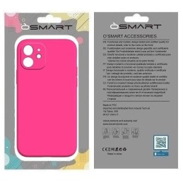 COVER PROTEZIONE APPLE IPHONE 13 - SILICONE FUKSIA (CON PROTEZIONE FOTOCAMERA)