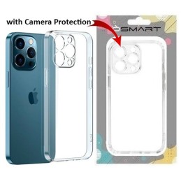 COVER PROTEZIONE APPLE IPHONE 15 PRO - TPU TRASPARENTE (CON PROTEZIONE FOTOCAMERA)