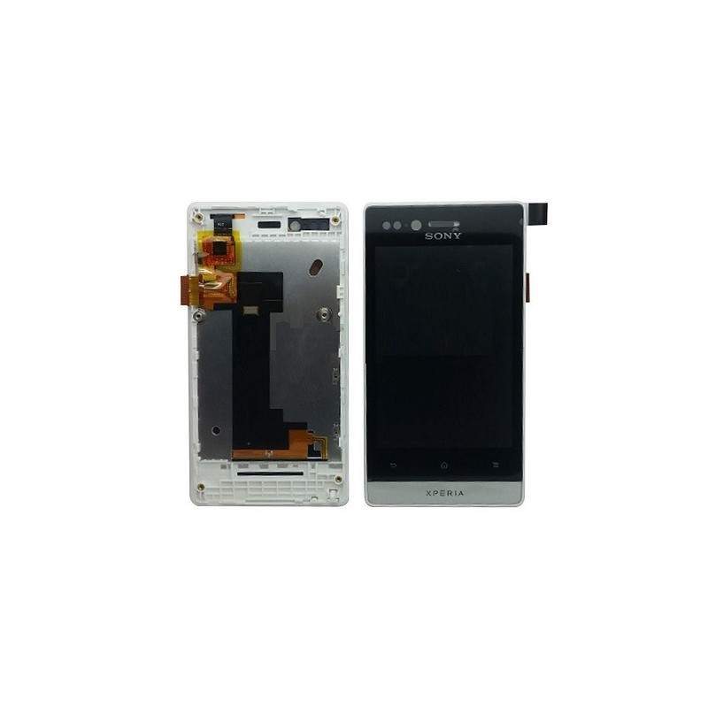 DISPLAY SONY XPERIA MIRO ST23i BIANCO