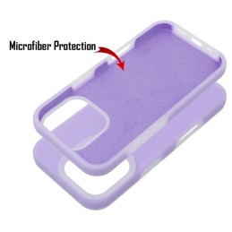 COVER PROTEZIONE APPLE IPHONE 11 PRO - SILICONE LIGHT VIOLA (CON MICROFIBRA ANTIGRAFFIO)