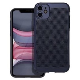 COVER PROTEZIONE APPLE IPHONE 16 PRO - TRASPIRANTE TPU BLU (CON PROTEZIONE FOTOCAMERA)