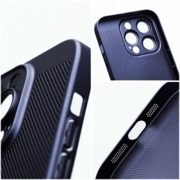 COVER PROTEZIONE APPLE IPHONE 16 PRO - TRASPIRANTE TPU BLU (CON PROTEZIONE FOTOCAMERA)