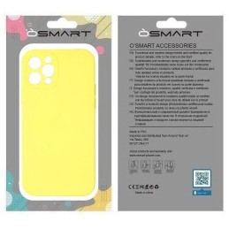 COVER PROTEZIONE APPLE IPHONE 16 - SILICONE GIALLO LEMON (CON MICROFIBRA ANTIGRAFFIO E PROTEZIONE FOTOCAMERA)