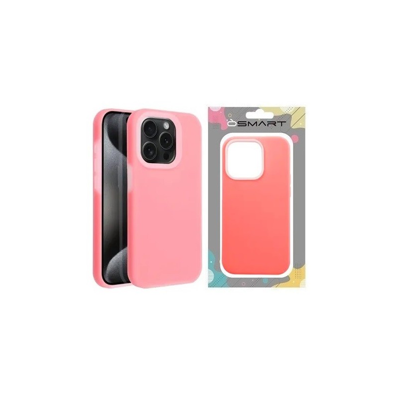 COVER PROTEZIONE APPLE IPHONE 11 PRO MAX - SILICONE LIGHT ROSA (CON MICROFIBRA ANTIGRAFFIO)