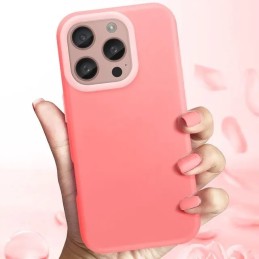 COVER PROTEZIONE APPLE IPHONE 11 PRO MAX - SILICONE LIGHT ROSA (CON MICROFIBRA ANTIGRAFFIO)