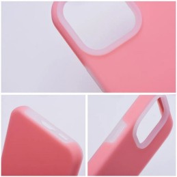 COVER PROTEZIONE APPLE IPHONE 11 PRO MAX - SILICONE LIGHT ROSA (CON MICROFIBRA ANTIGRAFFIO)