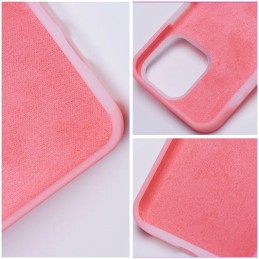 COVER PROTEZIONE APPLE IPHONE 11 PRO MAX - SILICONE LIGHT ROSA (CON MICROFIBRA ANTIGRAFFIO)