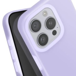 COVER PROTEZIONE APPLE IPHONE 14 PRO - SILICONE LIGHT VIOLA (CON MICROFIBRA ANTIGRAFFIO)