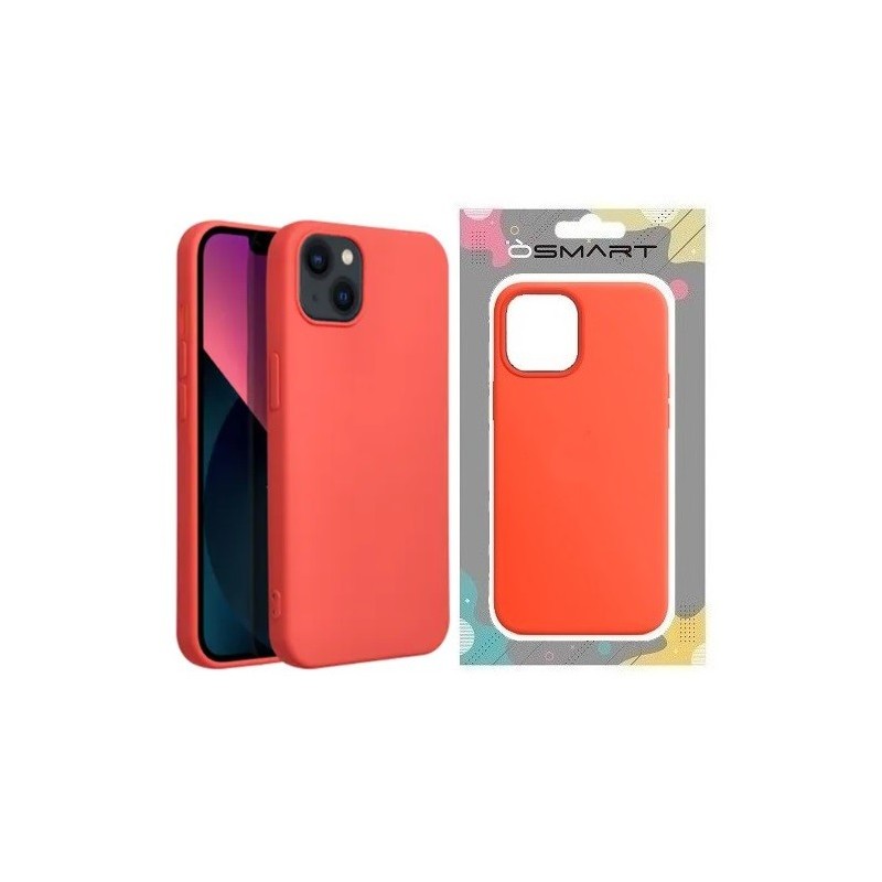 COVER PROTEZIONE APPLE IPHONE 15 PRO MAX - SILICONE ROSA PESCA (CON MICROFIBRA ANTIGRAFFIO)