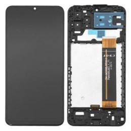 DISPLAY SAMSUNG GALAXY A13 SM-A137 NERO - FLAT SM-M336B REV 0.5 CSOT - WITH FRAME