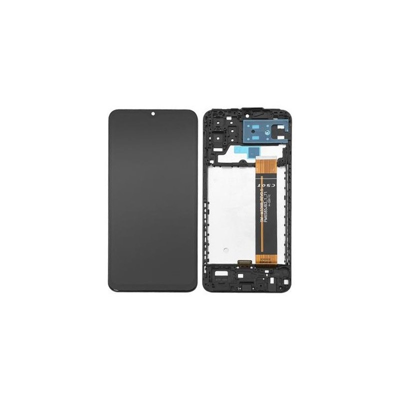 DISPLAY SAMSUNG GALAXY A13 SM-A137 NERO - FLAT SM-M336B REV 0.5 CSOT - WITH FRAME