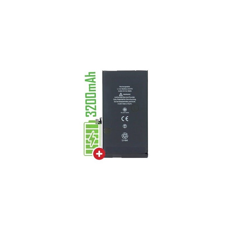 BATTERIA APPLE IPHONE 12 / 12 PRO - MAGGIORATA 3200mAh