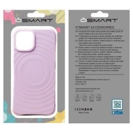 COVER PROTEZIONE APPLE IPHONE 15 - MAGSAFE SILICONE LIGHT VIOLA