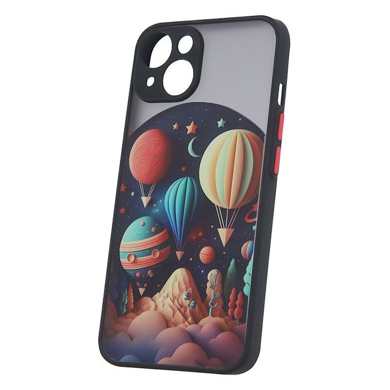 COVER PROTEZIONE APPLE IPHONE 15 PRO - TPU FANTASY BLACK (CON PROTEZIONE FOTOCAMERA)