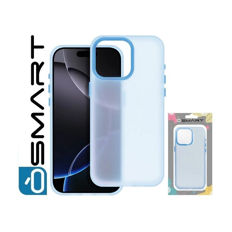 COVER PROTEZIONE APPLE IPHONE 16 PRO - TPU BLU OPACO