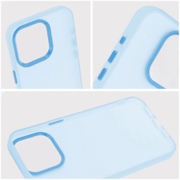 COVER PROTEZIONE APPLE IPHONE 16 PRO - TPU BLU OPACO