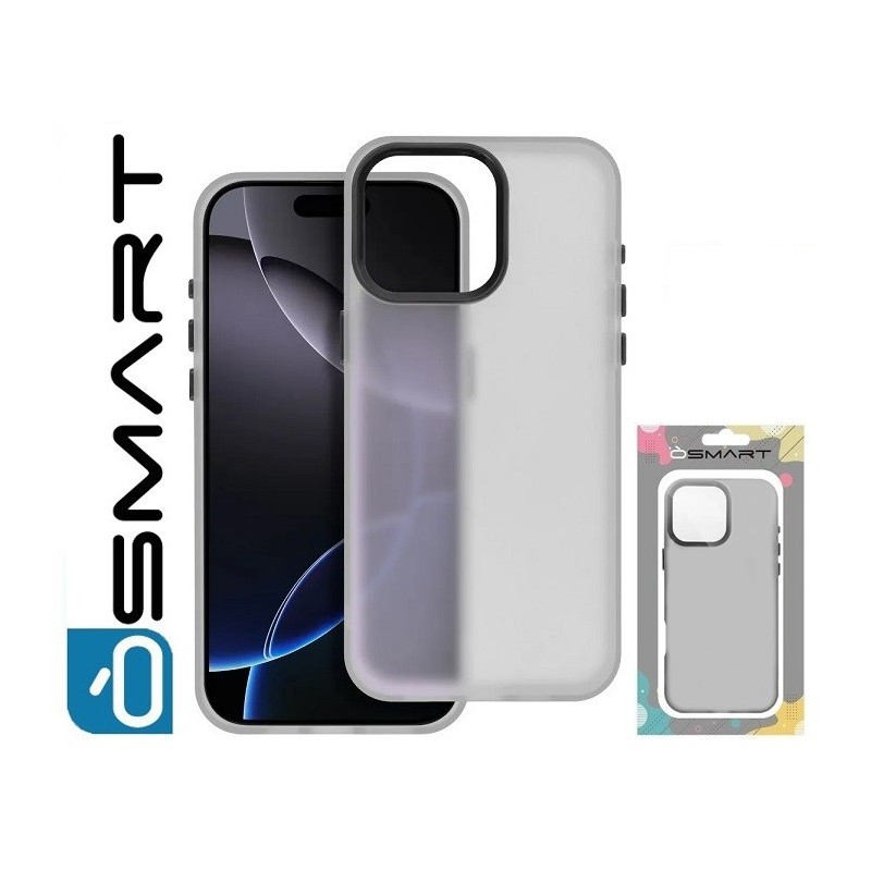 COVER PROTEZIONE APPLE IPHONE 16 PRO MAX - TPU NERO OPACO